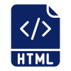Compress HTML Icon
